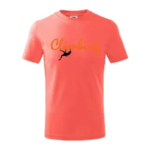 Climbing psací text