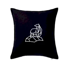 Geometrie lední medvěd na ledu