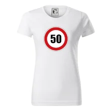 Dopravní značka - omezení rychlosti 50