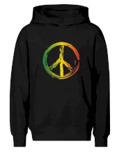 Peace symbol paint