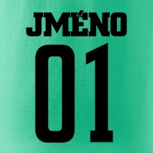 Florbalový  dres - vlastní jméno a číslo