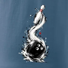 Bowling japonská štětcová malba