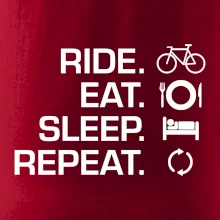 Ride Eat Sleep Repeat kolo Ride Eat Sleep Repeat kolo