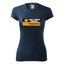 Jsem týhle stavby vedoucí