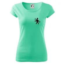 Kominík logo + nápis na zádech