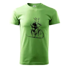 Drsný kozel na kole