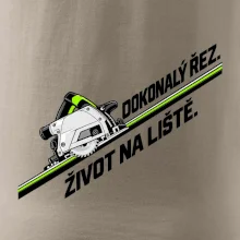 Dokonalý řez život na vodicí liště