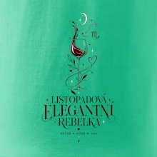 Listopadová elegantní rebelka s hvězdami