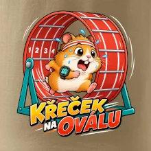 Běžecký křeček na oválu