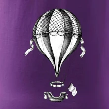 Horkovzdušný balón  kreslený
