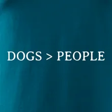 Dogs > People