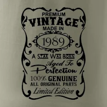 Vintage Etiketa - 1989