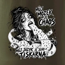Můj mozek je chaos a jazyk tiskárna
