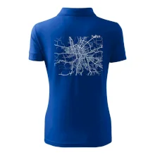 Mapy měst černobílé Budějce