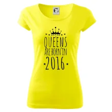 Queens are born in 2016