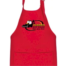 Bagrista v kruhu - vlastní nápis