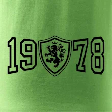 Narozeninový motiv - znak - 1978