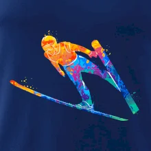 Skokan na lyžích splash