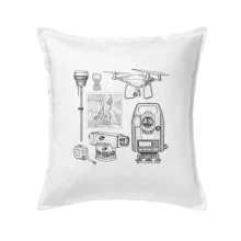 Geodet teodolit dron