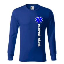 Hvězda života - vlastní nápis vpředu a vzadu