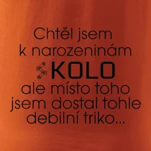 Chtěl jsem dostat k narozeninám kolo