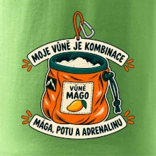 Vůně mága potu a adrenalinu