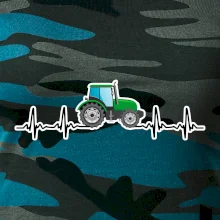Traktor barevný ekg