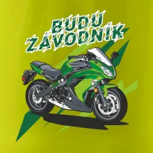 Budu závodník zelená silnice