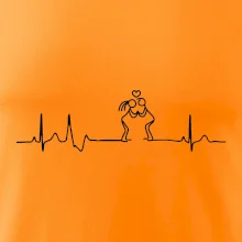 EKG zamilovaný pár