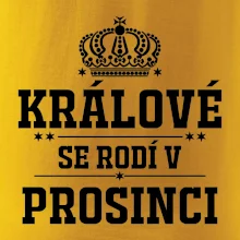 Králové se rodí v prosinci