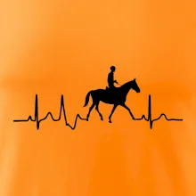 EKG jízda na koni