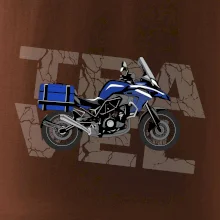 Cestovní enduro modré