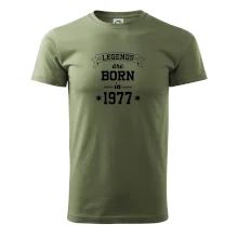 Legends are born in 1977