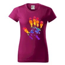 LGBT hand print