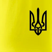 Ukrajina trojzubec prso