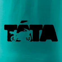 Táta nápis - motorka supersport