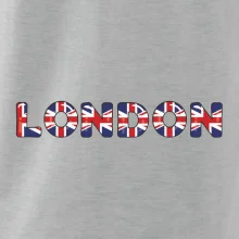 Nápis London vlajka