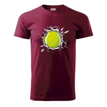 Tenisový míč v triku