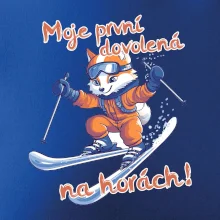 Moje první dovolená na horách oranžová liška