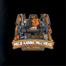 Kabina bagristy můj hrad a můj bordel
