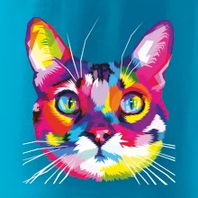 Kočka duhová hlava