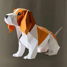 Bígl slepený z papíru