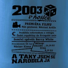 2003 v kostce