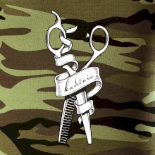 Kadeřnice nůžky a hřeben