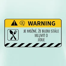 Warning mluvení - Jídlo