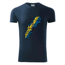 Mapy - názvy měst - Švédsko