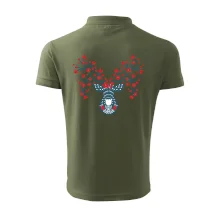 Folklor - jelen s červenými plody