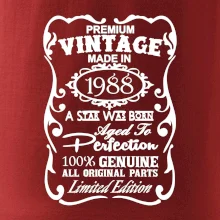 Vintage Etiketa - 1988