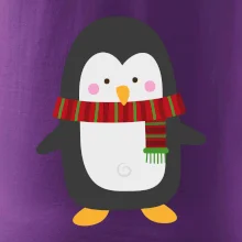 Tučňák se šálou