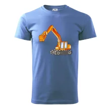 Bagr bez nápisu oranžový